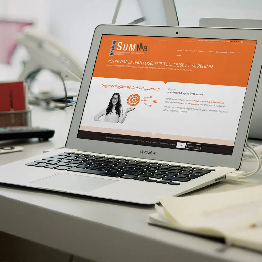 Création de site web, DAF externalisé