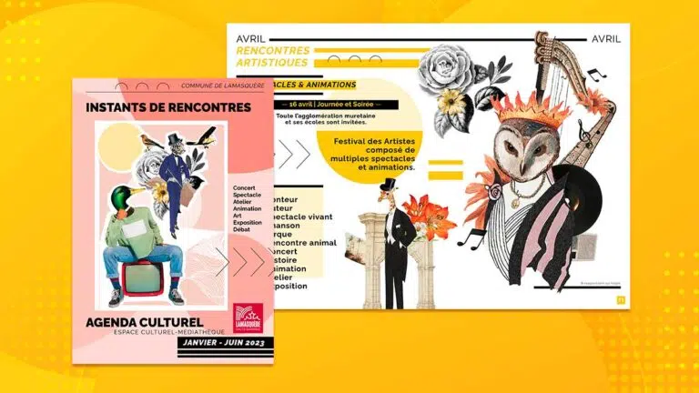 Brochure saison culturelle commune de Lamasquere 2023