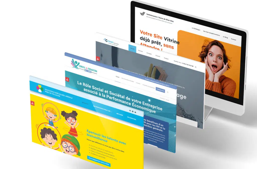 Catalogue de sites vitrine en vente